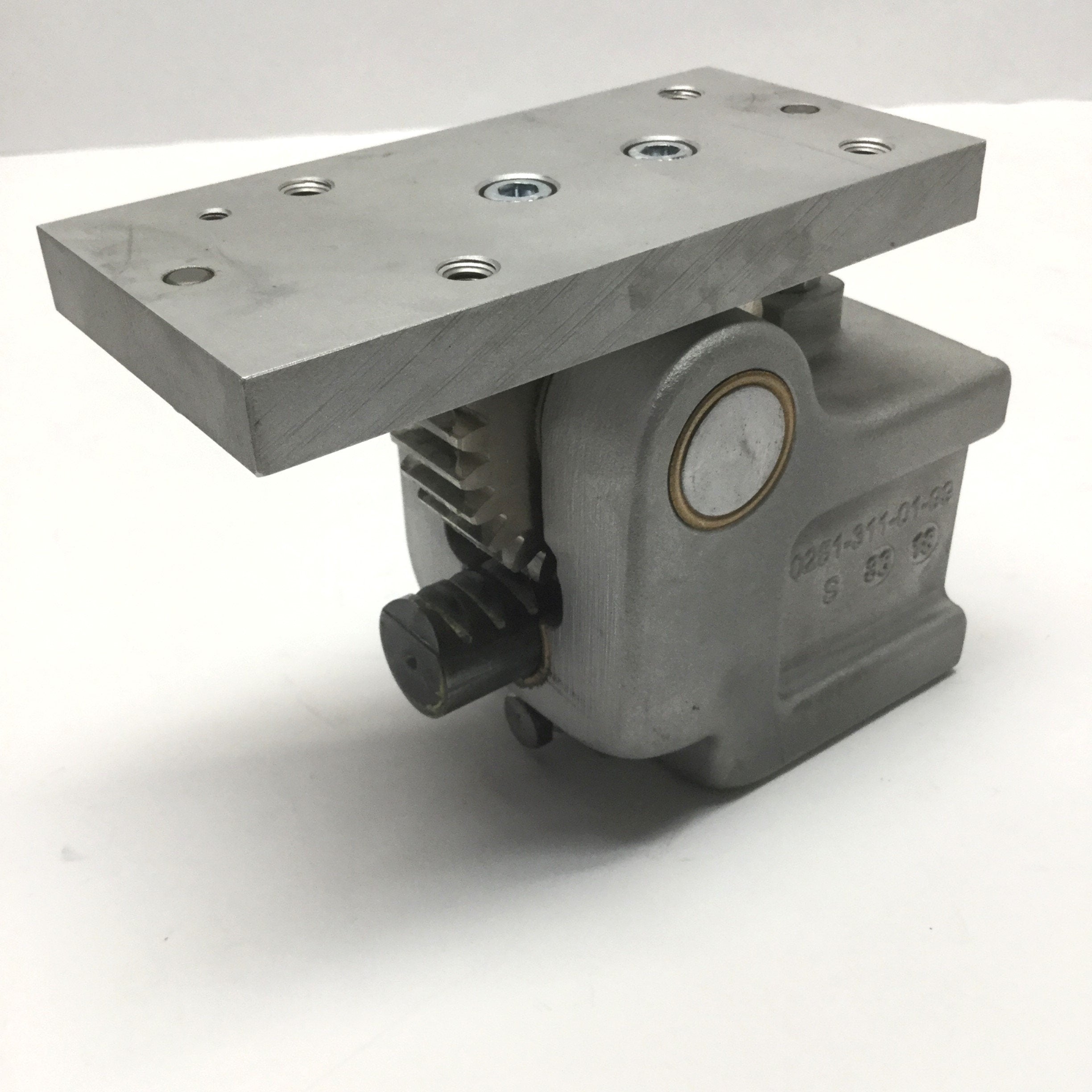 Cylinder Attachment 90° Angular Rotation Actuator Rack Pinion M10 x 1 ...