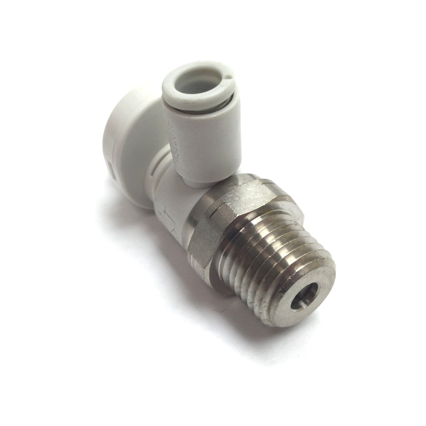 New – Open box Lot of 8 SMC AS2201FS-N02-06 Speed Controller Fitting With Scale, 1/4" NPT 6mm