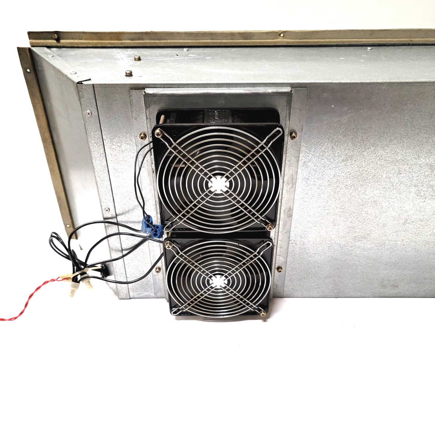 Used Enclosure Heat Exchanger From Sodick EX 21 115VAC 4-Fan 34-1/2" x 13" x 5"
