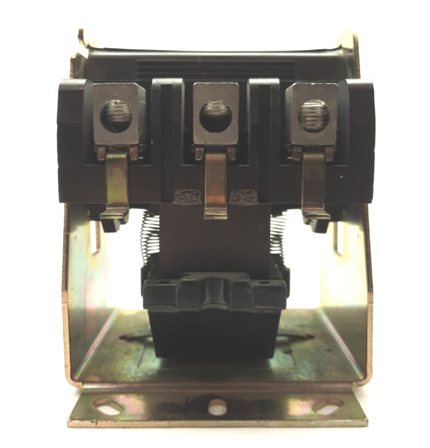 Used Sylvania A77-288514A-3 Contactor, 3-Pole, 600VAC 50A, 220VAC Coil, 5⅛ x 5 x 4"