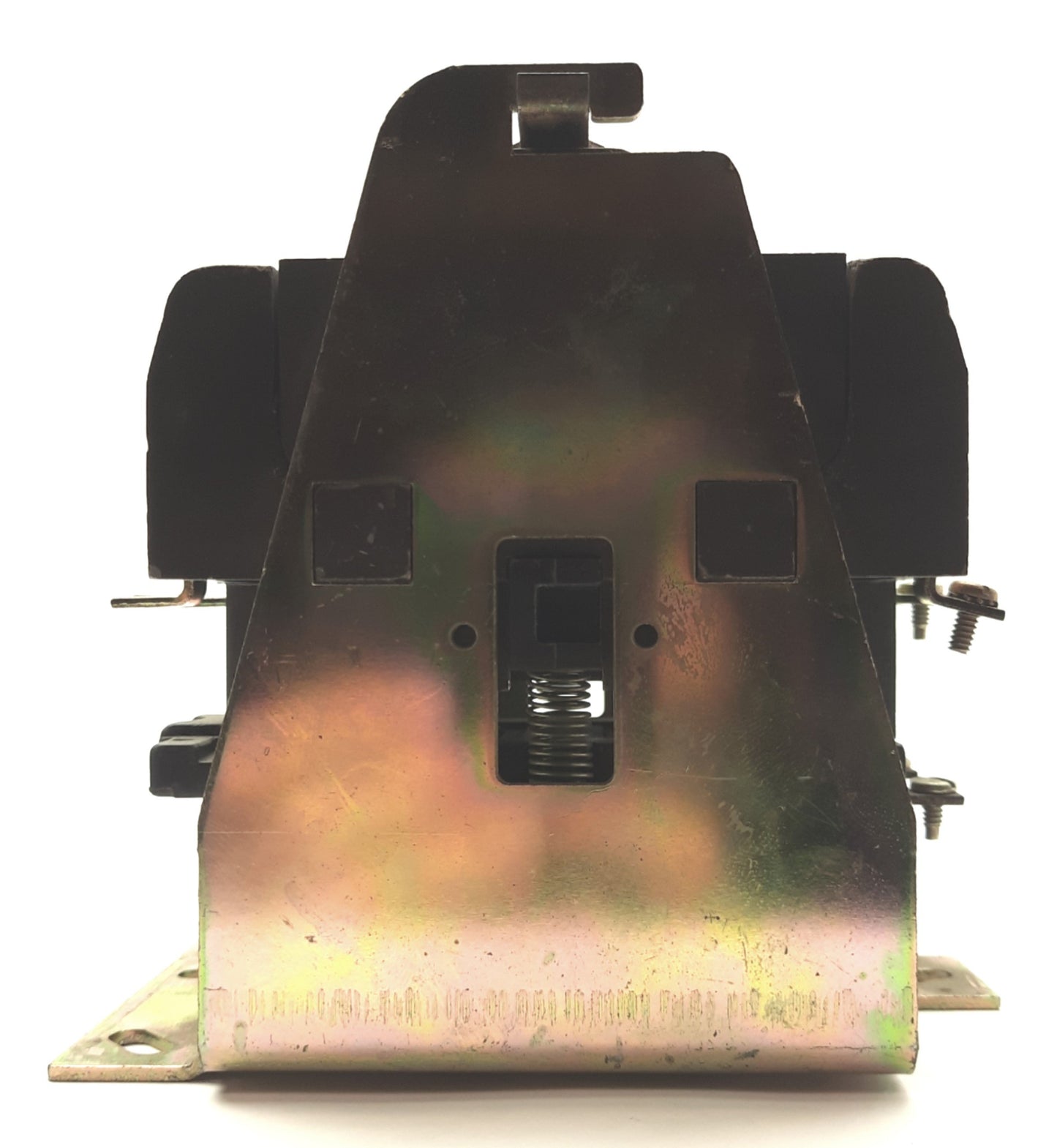Used Sylvania A77-288514A-3 Contactor, 3-Pole, 600VAC 50A, 220VAC Coil, 5⅛ x 5 x 4"