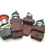 Used Lot of 2 Selector Switches, 1 Green Pilot light (Switch), and 1 Estop