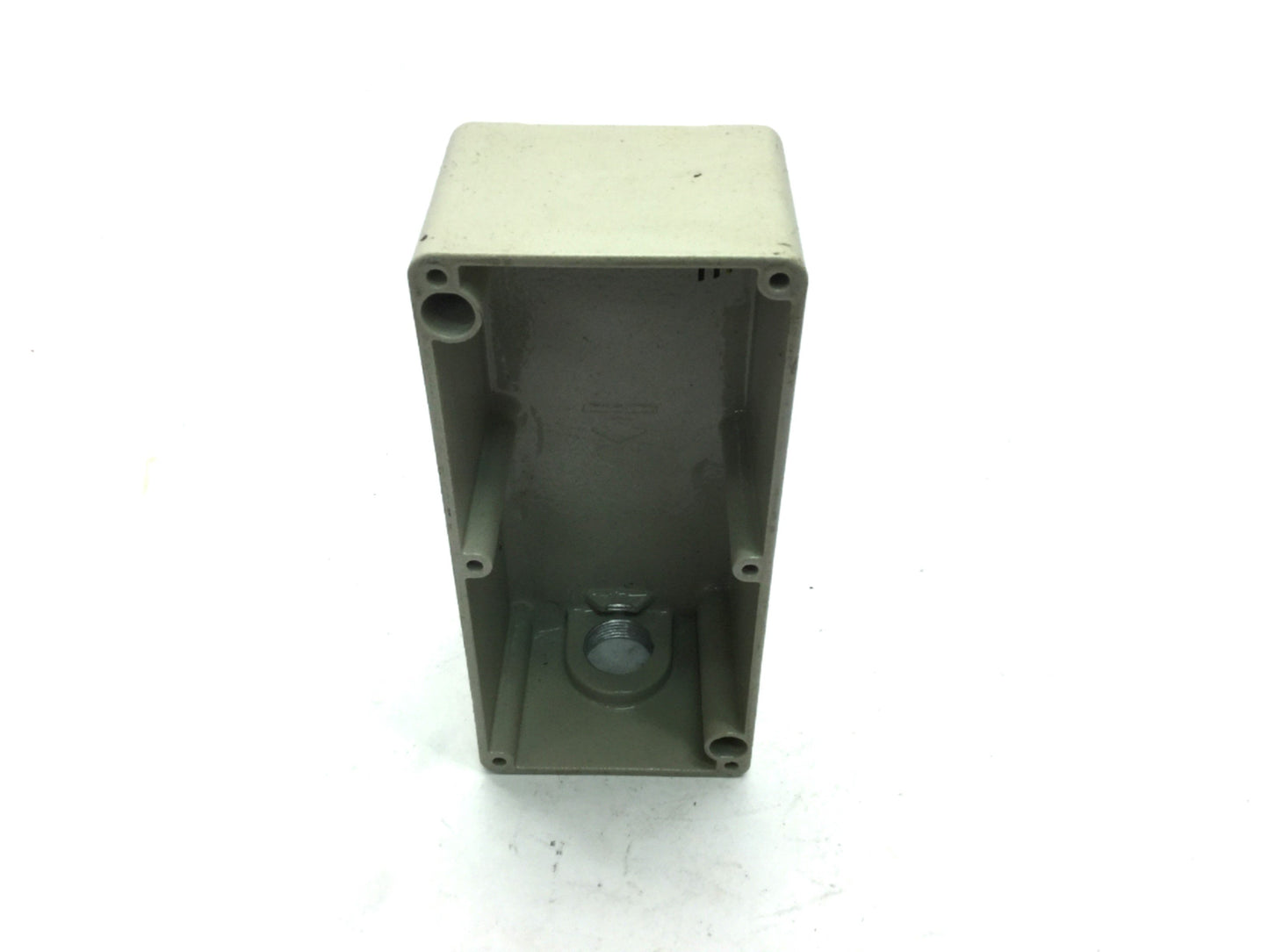 Used Ilme A2M 0920.06 Push Button Enclosure 6x 22mm Holes Aluminum 92x205x86 mm