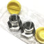 New Lot of 2 Julabo 8890053 Stainless Adapter Fittings M24 x 1.5 Female to 1/4" NPT