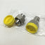 New Lot of 2 Julabo 8890053 Stainless Adapter Fittings M24 x 1.5 Female to 1/4" NPT