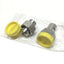 New Lot of 2 Julabo 8890053 Stainless Adapter Fittings M24 x 1.5 Female to 1/4" NPT