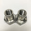 New – Open box Lot of 2 Julabo 8890053 Stainless Adapter Fittings M24 x 1.5 Female to 1/4" NPT