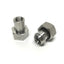 Used Lot of 2 Julabo 8890053 Stainless Adapter Fittings M24 x 1.5 Female to 1/4" NPT