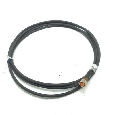 New Lumberg RKMV 3-224 Sensor Cable 3-Pin M8 Length: 2m Straight