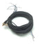 Used Lot of 5 Lumberg RKMV 3-224 Sensor Cable 3-Pin M8 Length: 120" Straight