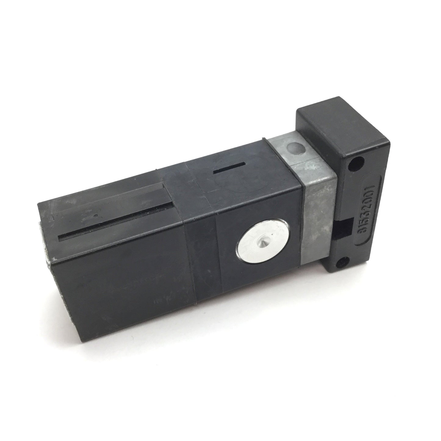 Used Crouzet 81580101 Pneumatic Two-Hand Control Logic Relay Module, With Sub Base