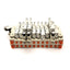 Used SMC Manifold With 10x 5-Port Solenoid Valves And 3x Interface Regulators