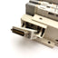 Used SMC Manifold With 10x 5-Port Solenoid Valves And 3x Interface Regulators