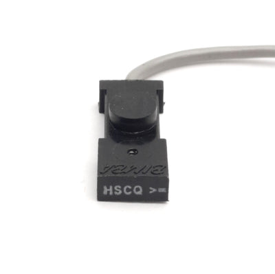 Used BIMBA HSCQ-04 Solid State Position Switch Sourcing PNP 30VDC M8 Male Connector