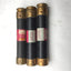 Used Lot of 3 Fusetron FRS-R-60 Fuses, Dual Element, Time Delay, 600VAC, *Tested*