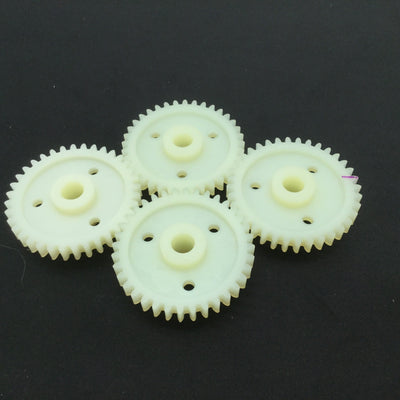 New Lot of 4 Plastic Spur Gear 14-1/2° Pitch 16 Teeth 36 OD 2.38" W 0.774" ID 3/8"