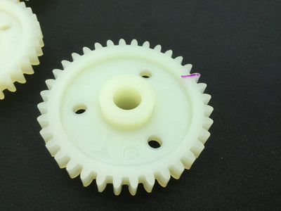 New Lot of 4 Plastic Spur Gear 14-1/2° Pitch 16 Teeth 36 OD 2.38" W 0.774" ID 3/8"