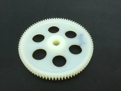 New Plastic Spur Gear 14-1/2° Pitch 24 Teeth 84 OD 3.58" W 0.563" ID 3/8"