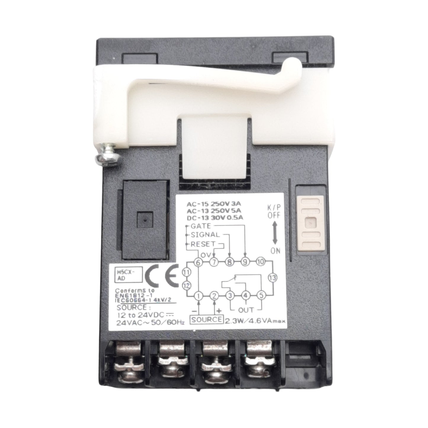 Used Omron H5CX-AD Digital Timer, Supply: 12-24VDC/24VAC 50/60Hz, PNP/NPN Input