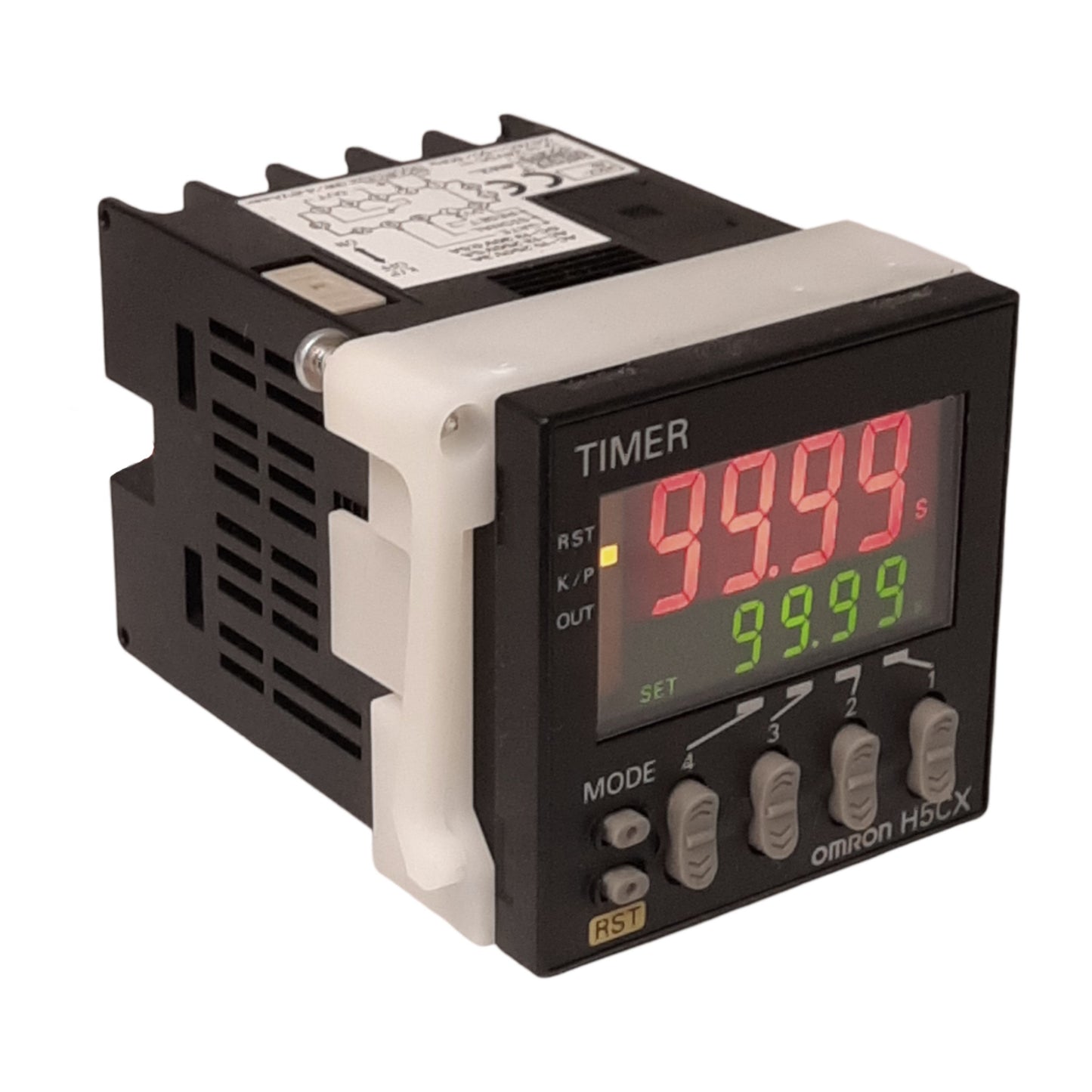 Used Omron H5CX-AD Digital Timer, Supply: 12-24VDC/24VAC 50/60Hz, PNP/NPN Input