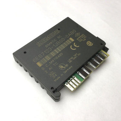 Used Siemens 6ES7 123-1JB00-0AB0 Electronic Analog Module, Simatic SC