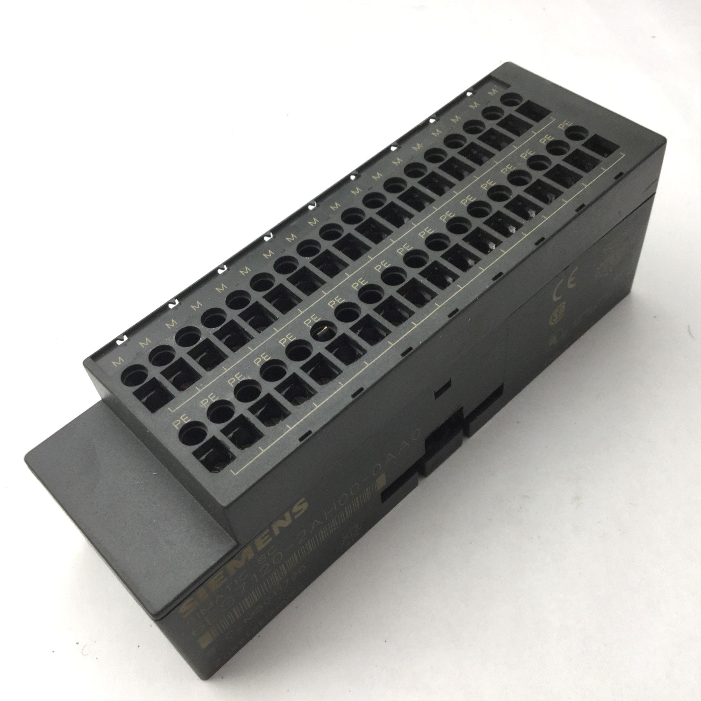 Simatic Plc Module Terminal Blocks Picture Siemens 6ES7120-2AH00-0AA0 Terminal Block, Simatic SC Series, 16 Chann ...