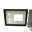 Used Hoffman Cast Aluminum HMI Enclosure Hinged Inside 15"x10"x4" Outside 16"x6"x10"