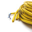 Used Lot of 4 Woodhead Straight Cables M8 3-Pin Female to Leads 9' Long 60V 4A