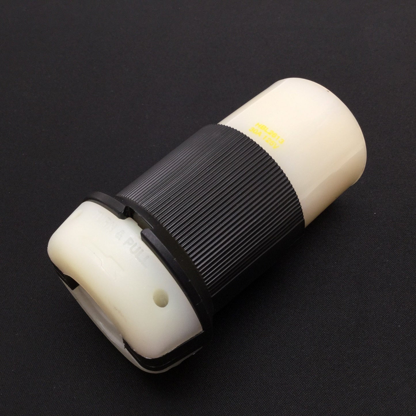 Used Hubbell HBL2613 Insulgrip Twist Lock Voltage: 125V, Amperage: 30A, 2 Pole