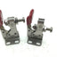 Used Lot of 2 De-Sta-Co 206-SS Stainless Horizontal Toggle Locking Clamp Low U-Bar