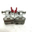 Used Lot of 2 De-Sta-Co 206-SS Stainless Horizontal Toggle Locking Clamp Low U-Bar