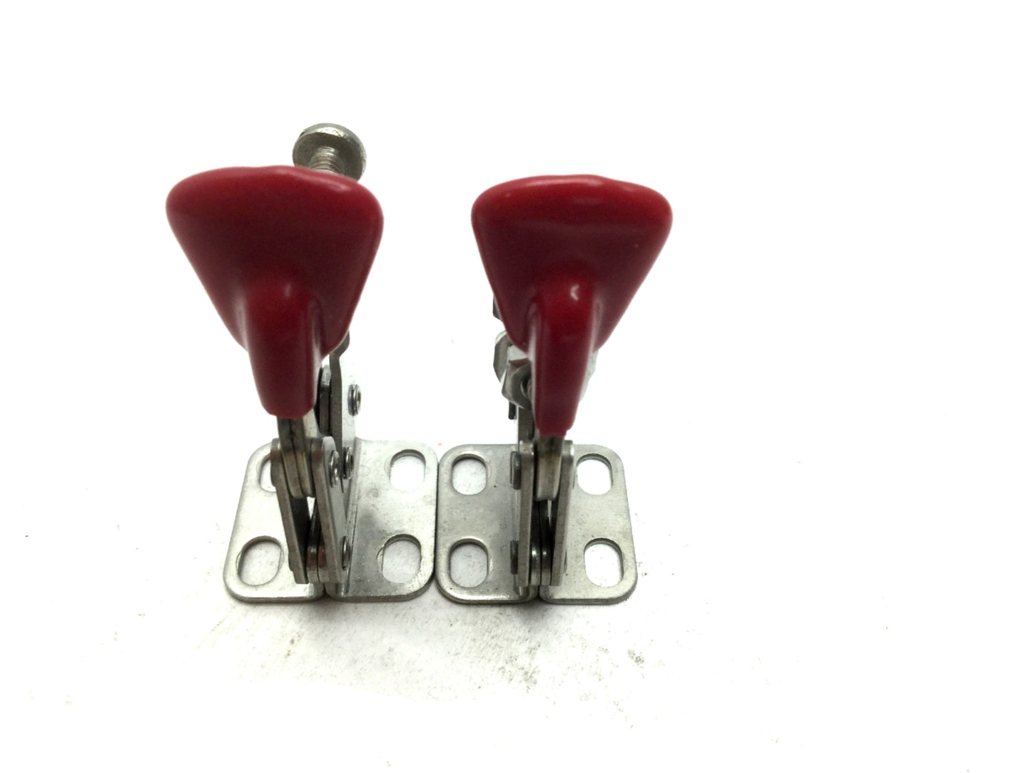 Used Lot of 2 De-Sta-Co 206-SS Stainless Horizontal Toggle Locking Clamp Low U-Bar