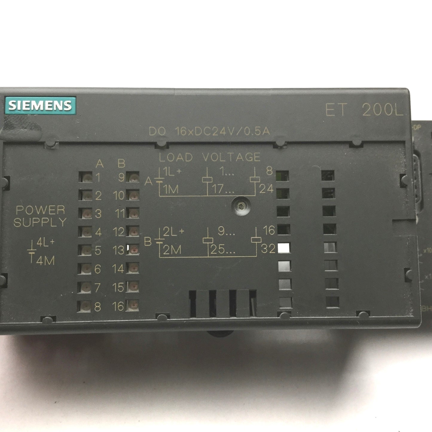 Used Siemens 6ES7132-1BH00-0XB0 Electronic Module For ET 200L, 16 Outputs, Simatic S7