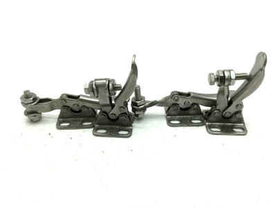 Used De-Sta-Co Stainless Horizontal Hold Down Lock Clamp 2x 205-USS & 2x 205-SSS