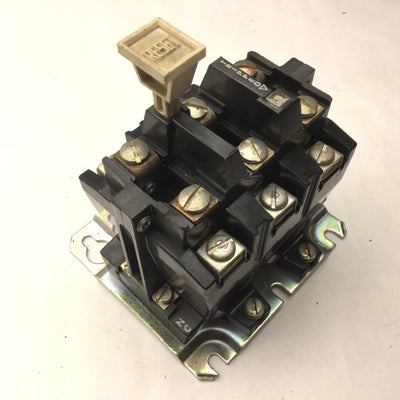 Used Allen Bradley 592-BOV169 Control Circuit 120-600VAC, 7200VA, Break: 720VA, Ser B