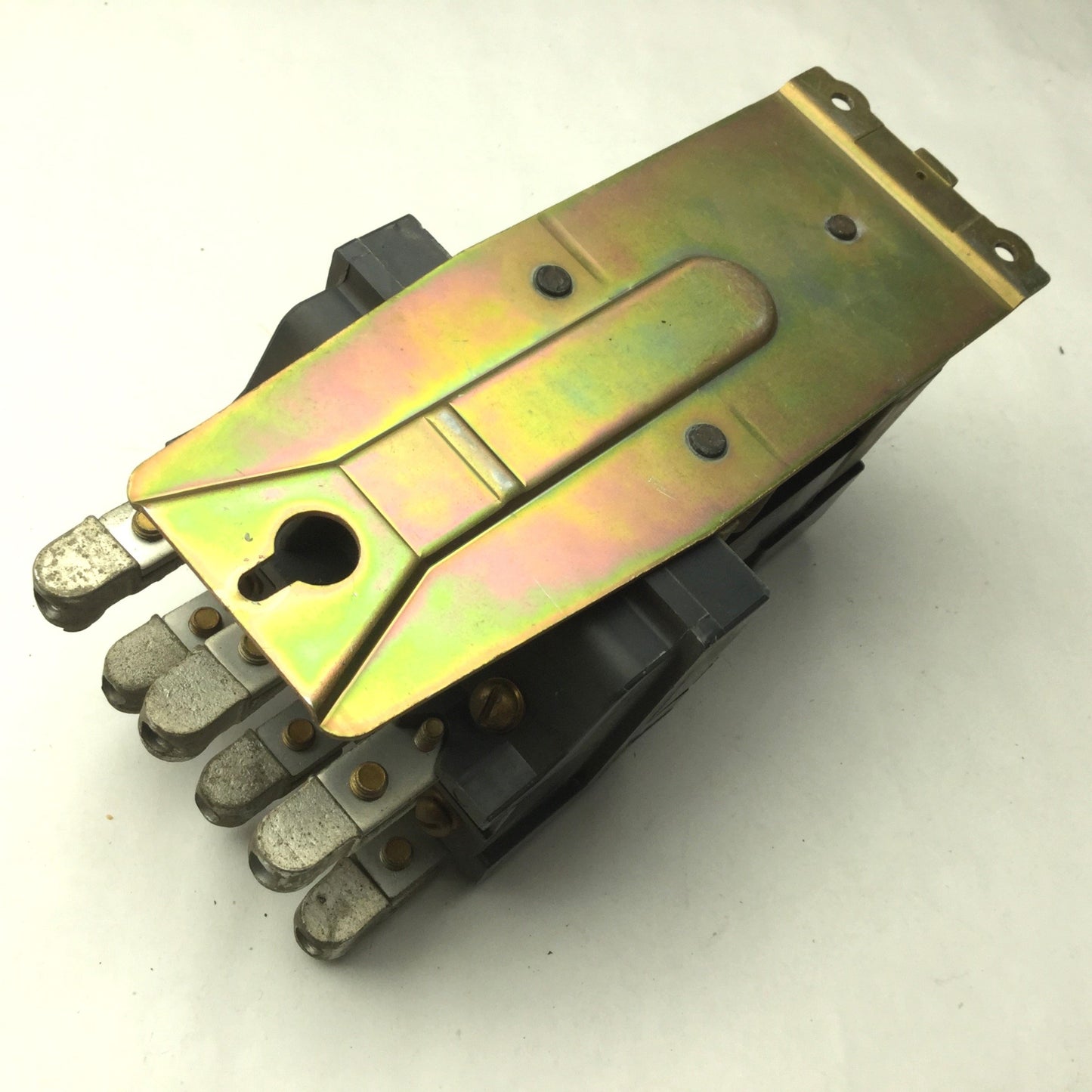 Used Allen Bradley 702L-C0D93 AC Lighting Contactor, 3-Pole, 480VAC Max, 60A Max