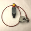 Used Pizzato Type FD 875 Rope Safety Switch, With Reset for Simple Stop, 34" Cable