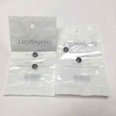 New – Open box Lot of 4 Dynaroll SFR2-4ZZ A5 High Precision Flanged Ball Bearings SS, 5/16" OD