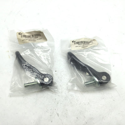 New Lot of 2 New Kipp 04233-2011A4X25 Adjustable Cam Lever Size 2, 3/8-16x25