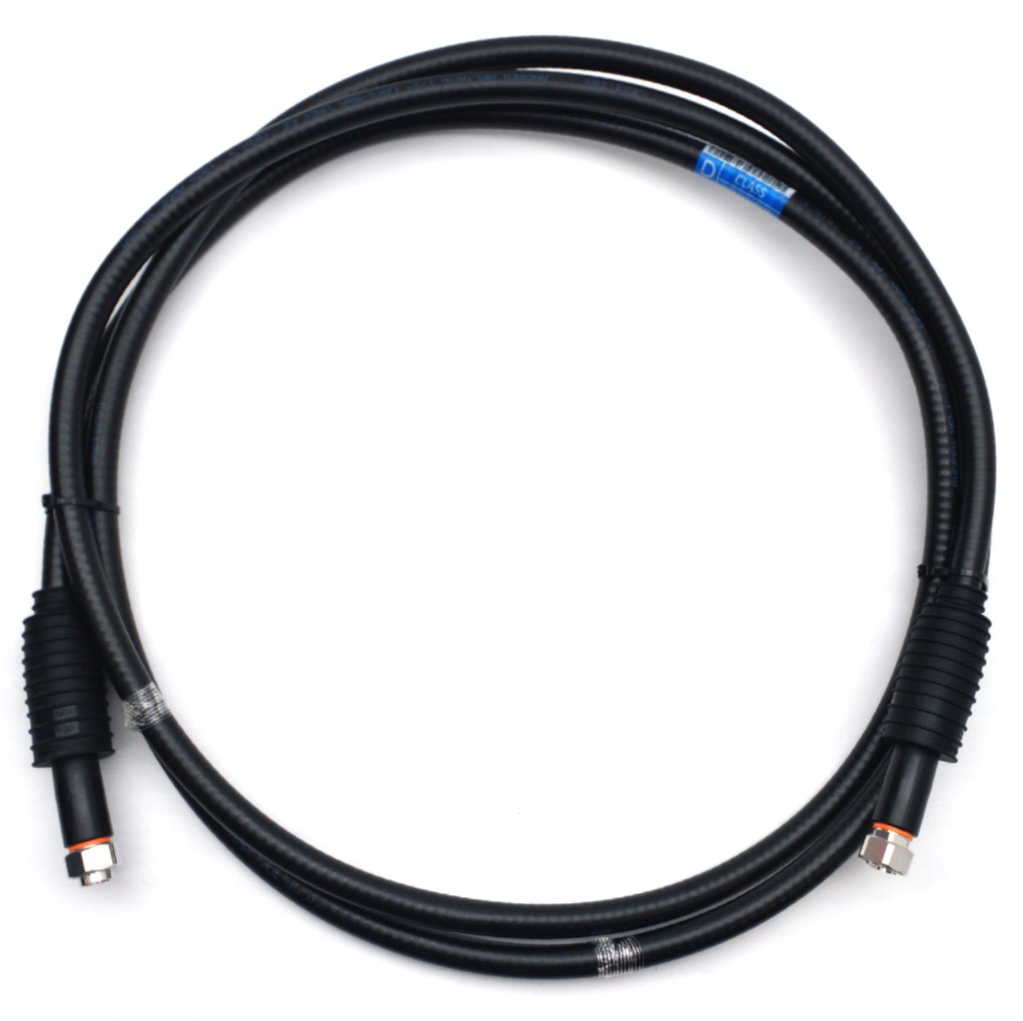 New – Open box COMMSCOPE L4-HMHM-12-SGW-D Standard RF Jumper Cable D-Class 4.3-10 Male 12'