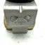 Used Swagelok B-4P6T4-D Brass Quarter Turn Plug Valve 1/4" FNPT With Rotary Actuator