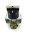Used Swagelok B-4P6T4-D Brass Quarter Turn Plug Valve 1/4" FNPT With Rotary Actuator