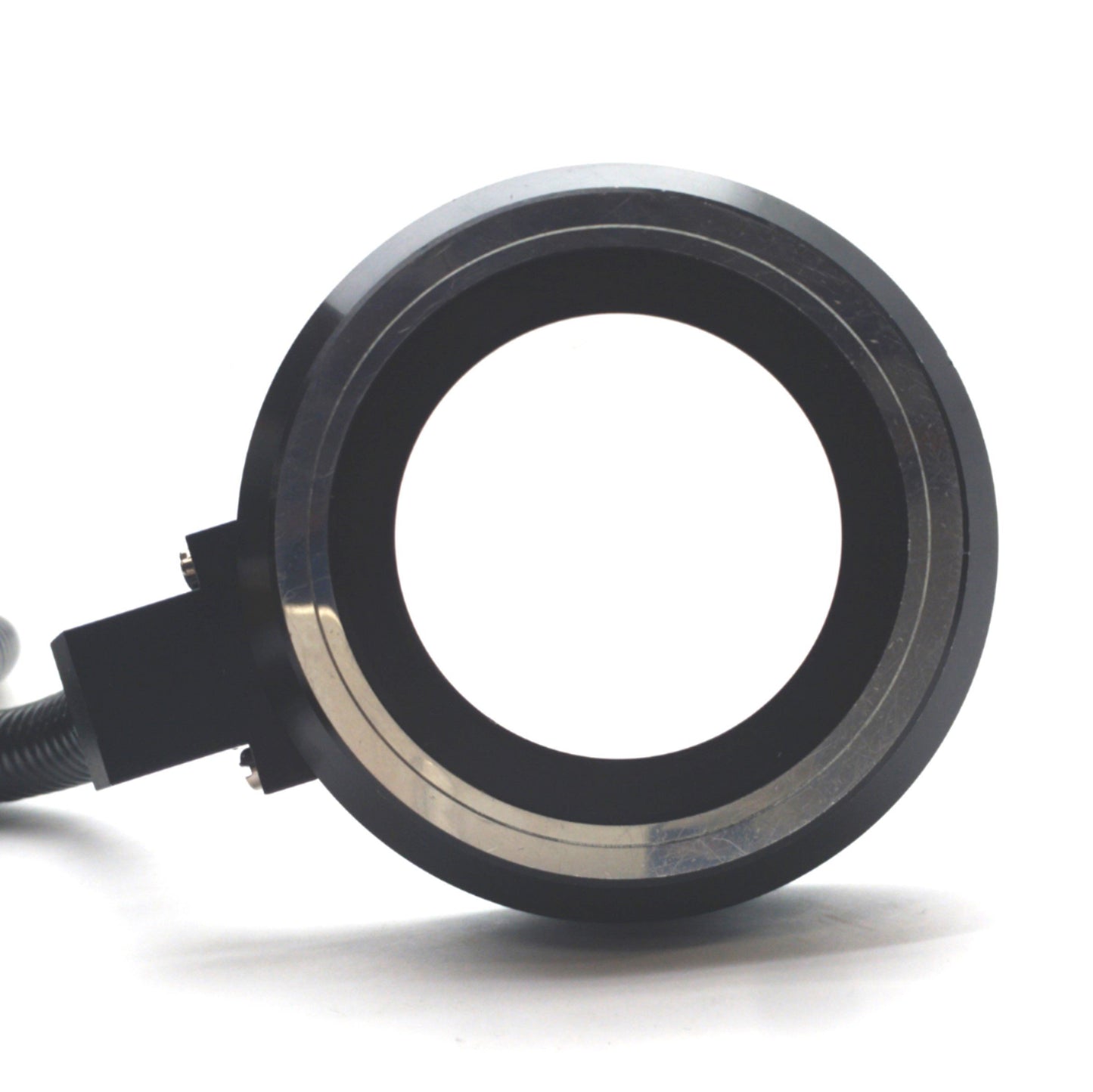 Used Leeds Fiber Optic Ring Light, 49mm ID, 30" Long, 18mm Input, 7mm Bundle