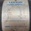 Used LEESON C42017FK6C DC Permanent Magnet Motor 1/2HP, 180VDC, 56C Frame, 1,750RPM