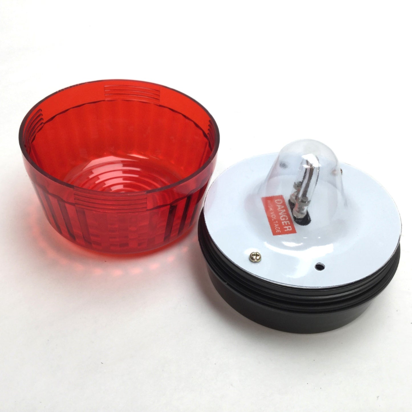 New – Open box Seco-Larm SL-126 Informative Strobe Light, Supply: 6-12VDC, Color: Red