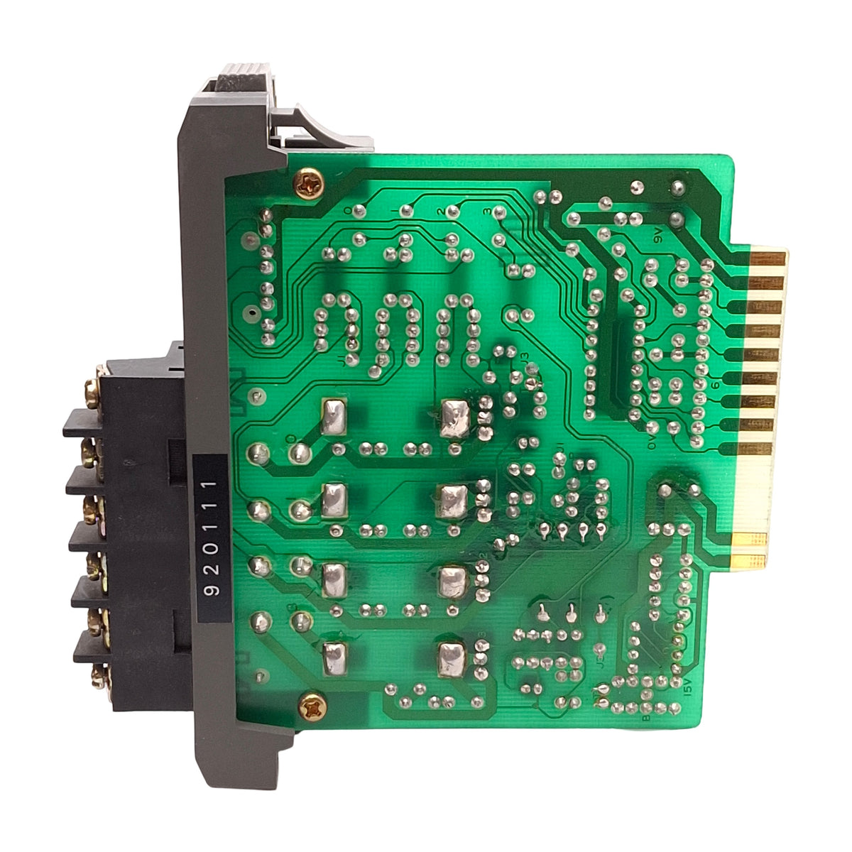 Used Texas Instruments 305-52T PLC Output Module, 4-Point, 5-28VDC 2A, Fuse 250VAC 5A