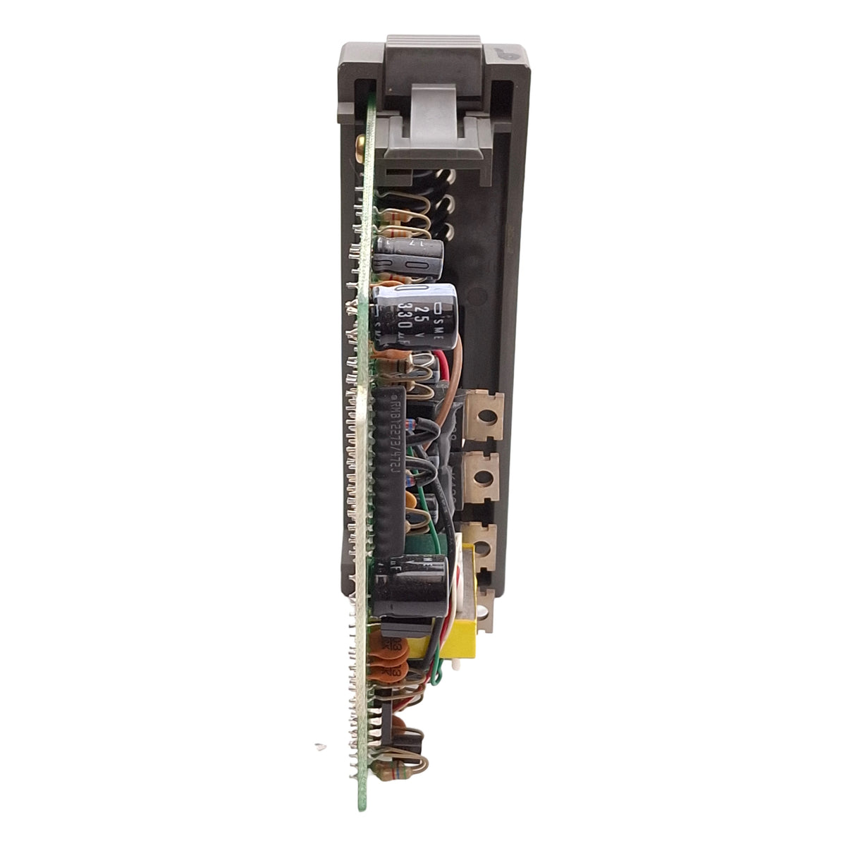 Used Texas Instruments 305-52T PLC Output Module, 4-Point, 5-28VDC 2A, Fuse 250VAC 5A
