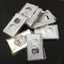 New Box of 10 New Hubbell SS8 Wall Plate, Smooth Type 302/304, Duplex Receptacle, SS