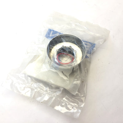 New Lot of 2 Sloan 0306132 Spud Coupling Assembly Chrome Plate Finish, 1" x 2-1/2"