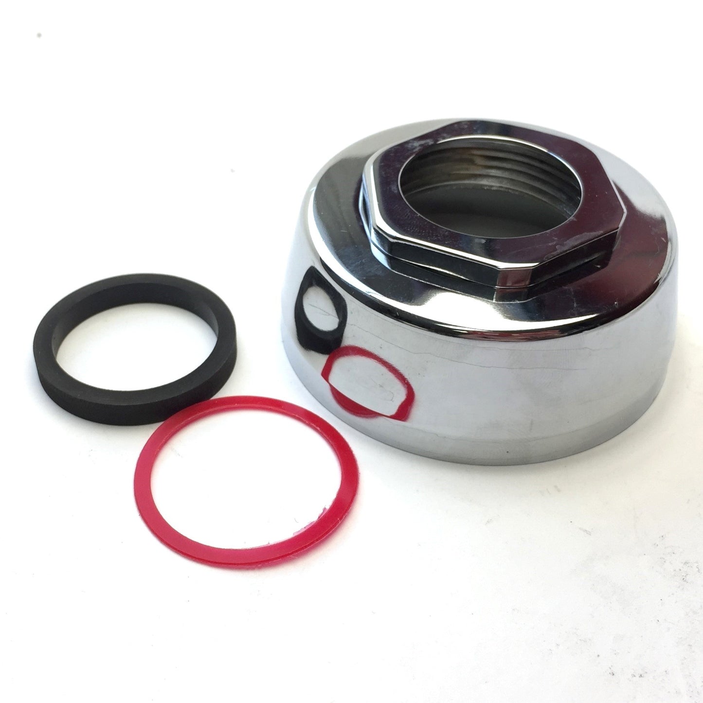 New – Open box Lot of 2 Sloan 0306140 Spud Coupling Assembly Chrome Plate Finish, 1-1/4" x 3"